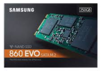 Genuine Malaysia Samsung Warranty - M.2 SATA SAMSUNG 860 EVO 250GB