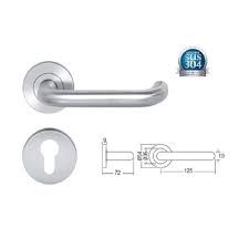 St Guchi SGLHR-101 Lever Handle / SGLHR 101 / door lock / Lever Handle / Mortise Lock / kunci pintu / st guchi 101 ( Full Set)
