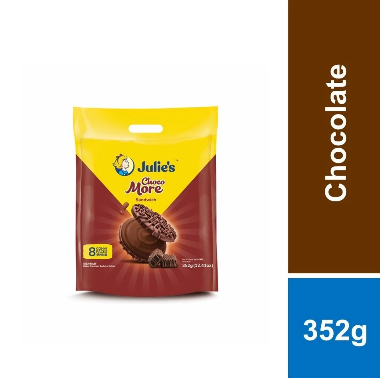 Julie's Choco More Sandwich 352g