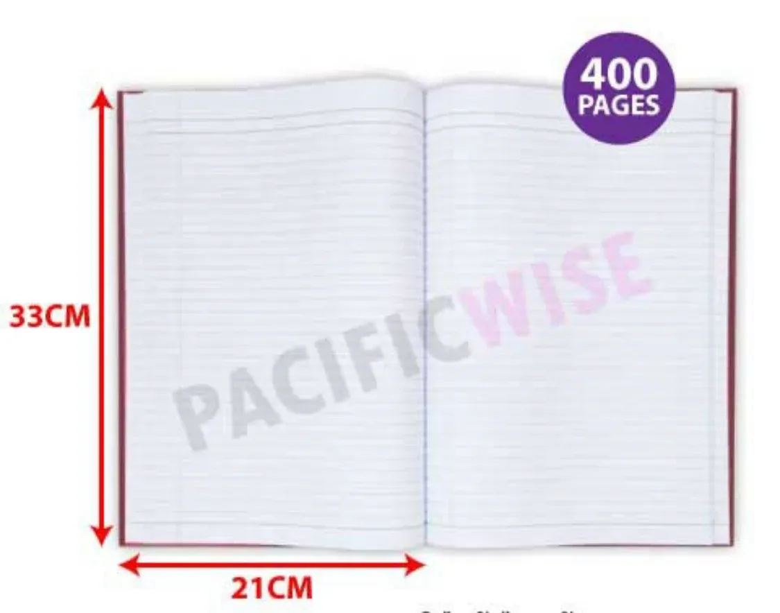 Hard Cover Foolscap 400 pg