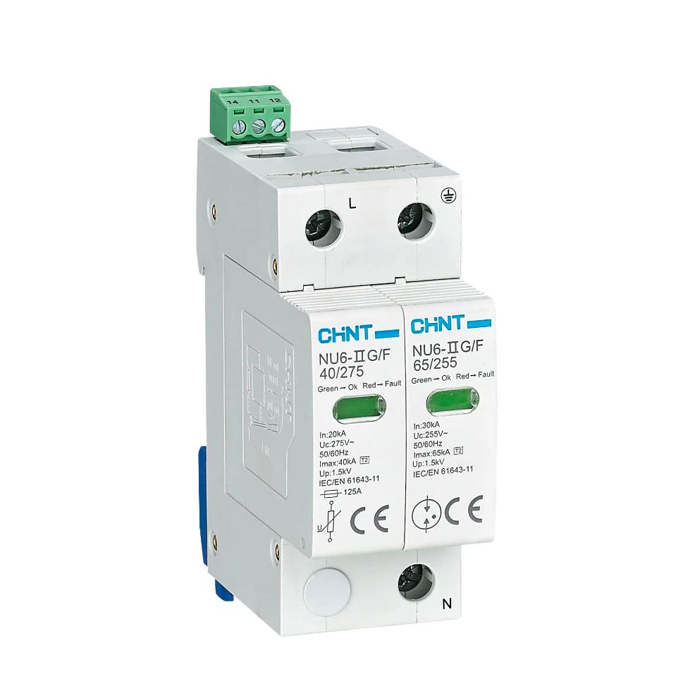 CHINT 1P+N NU6-IIG-2P 40KA SURGE ARRESTER 275V
