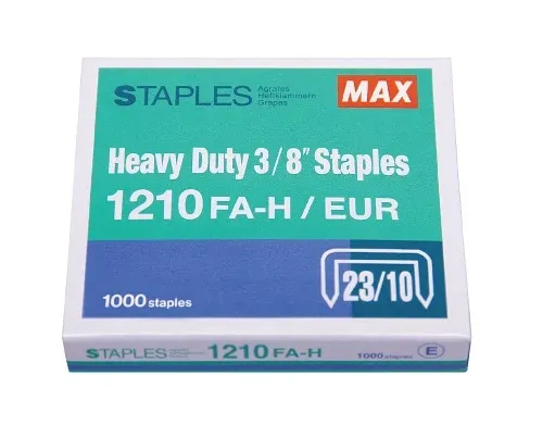 Max 1210 FA-H Staples (Stapler Bullet)