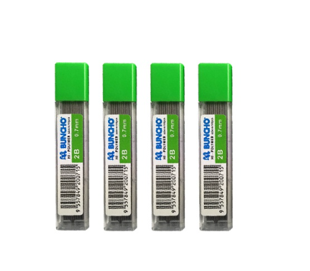 BUNCHO 2B Pencil Lead 0.7mm / Buncho / Pencil Lead / 2B Pencil Lead / 0.5mm Pencil Lead / Buncho 2B Pencil Lead (1 PC)