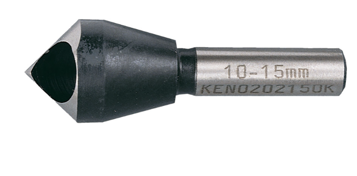 Kennedy 90掳, Countersink, 10.0 - 15.0mm, Straight Shank, 1 fl, Cobalt High Speed Steel KEN0202150K