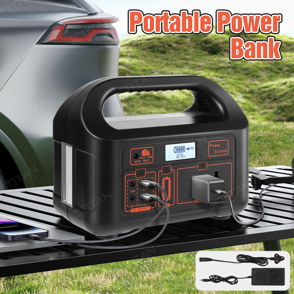 Solar Power Station 220V 150W Portable Powerbank Solar Generator Power Generator Power Supply Charger Camping