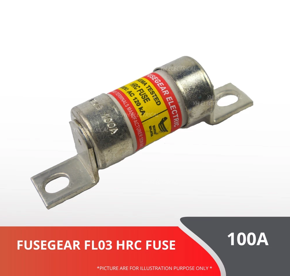 Fusegear 100A / 63A / 32A HRC Fuse Link