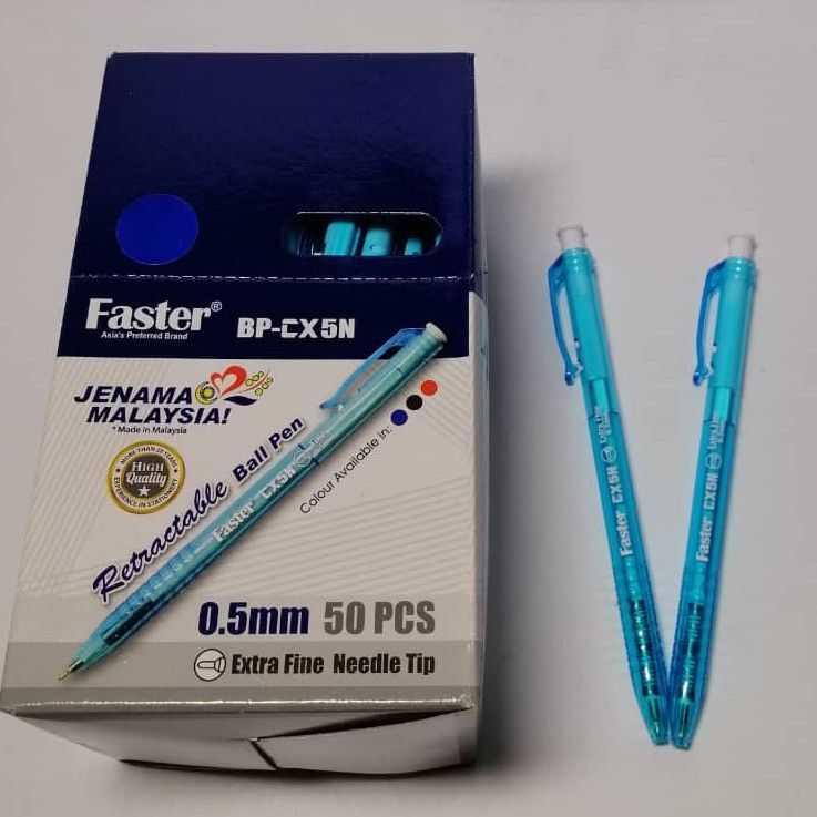 Faster Ball Pen CN5 Blue