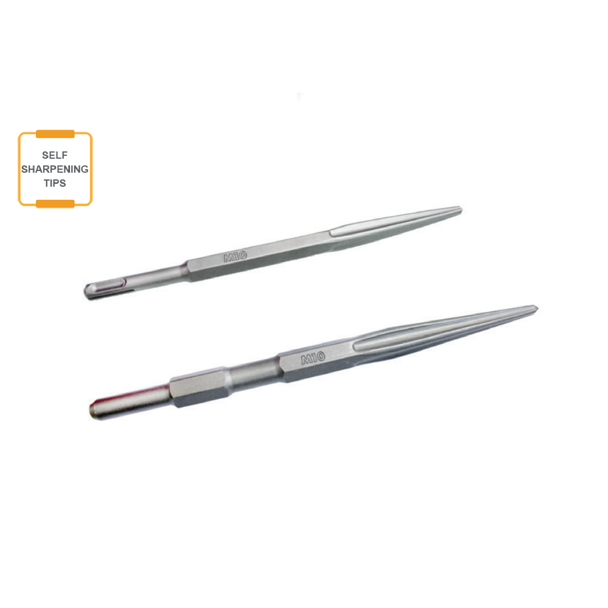 M10 Self- Sharpening Bullpoint Chisel