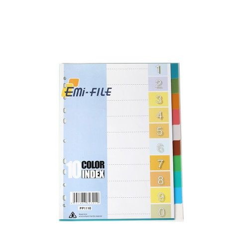 EMI-FILE 10COLOR INDEX PP1110