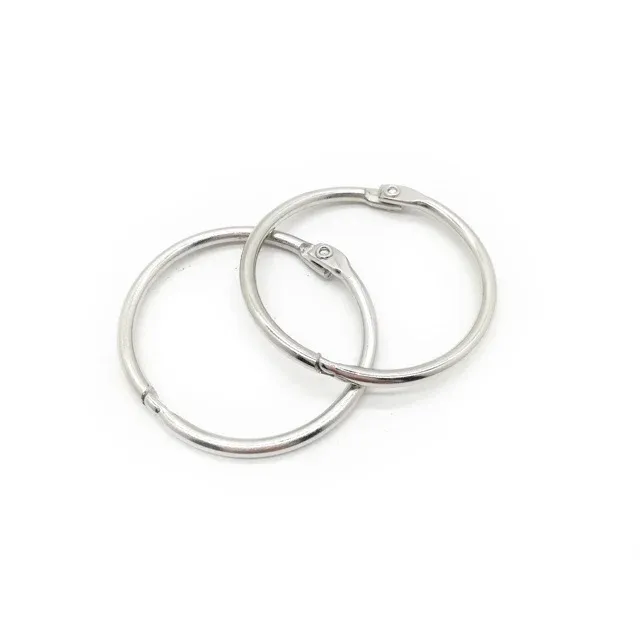 FUDA BOOK RINGS 25MM 100PCS/TAB