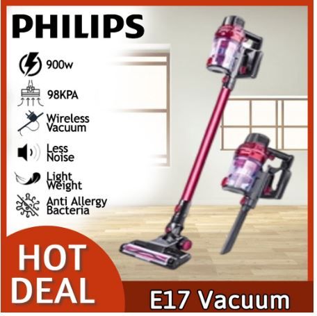 NEW 2022 PHILIPS Handheld Vacuum Cordless Vacuum Cleaner k7 with Dust Mite Brush Debu hama