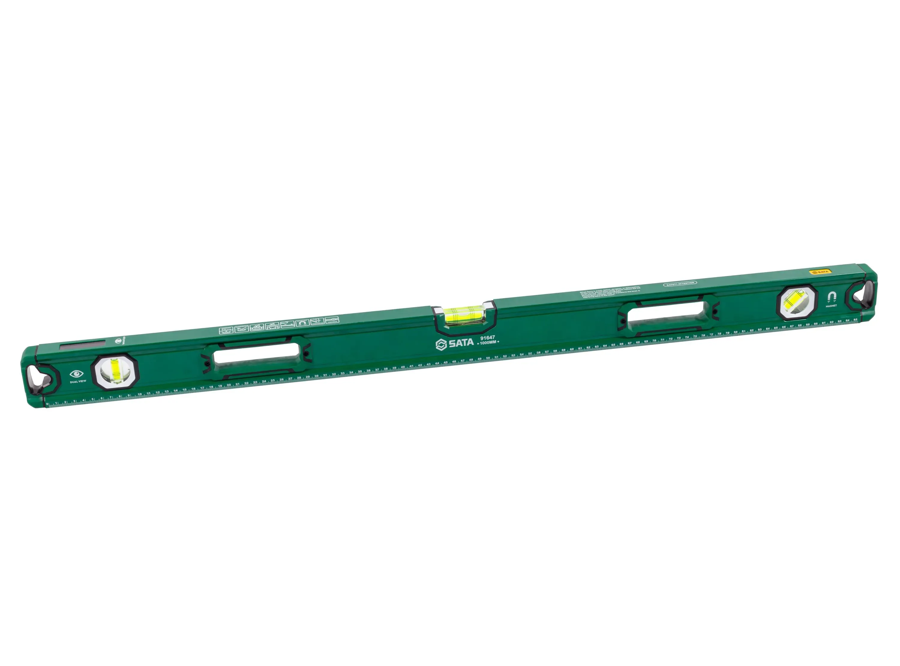 Sata Magnetic Three Bubble Level 40”