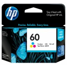 HP 60 Tri-color Ink Cartridge (CC643WA)