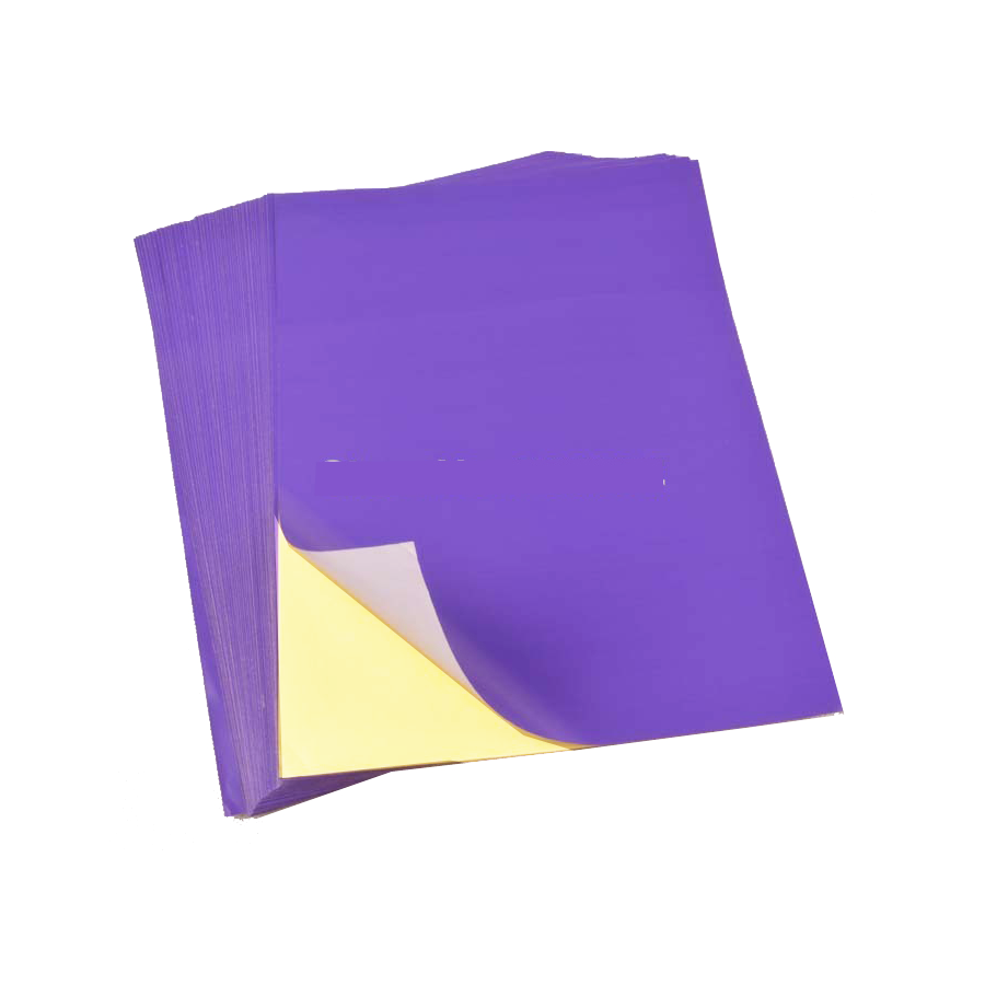 Sticker Colour A4 Purple 100 sheets