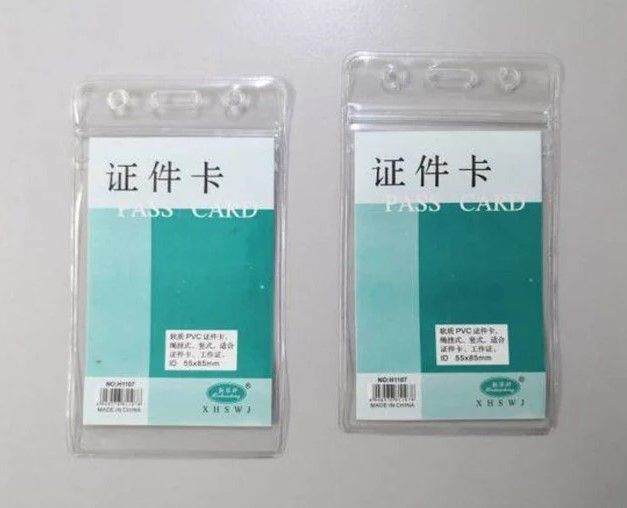 PORTRAIT NAME BADGE (105MM X 74MM) - 50PCS/PKT