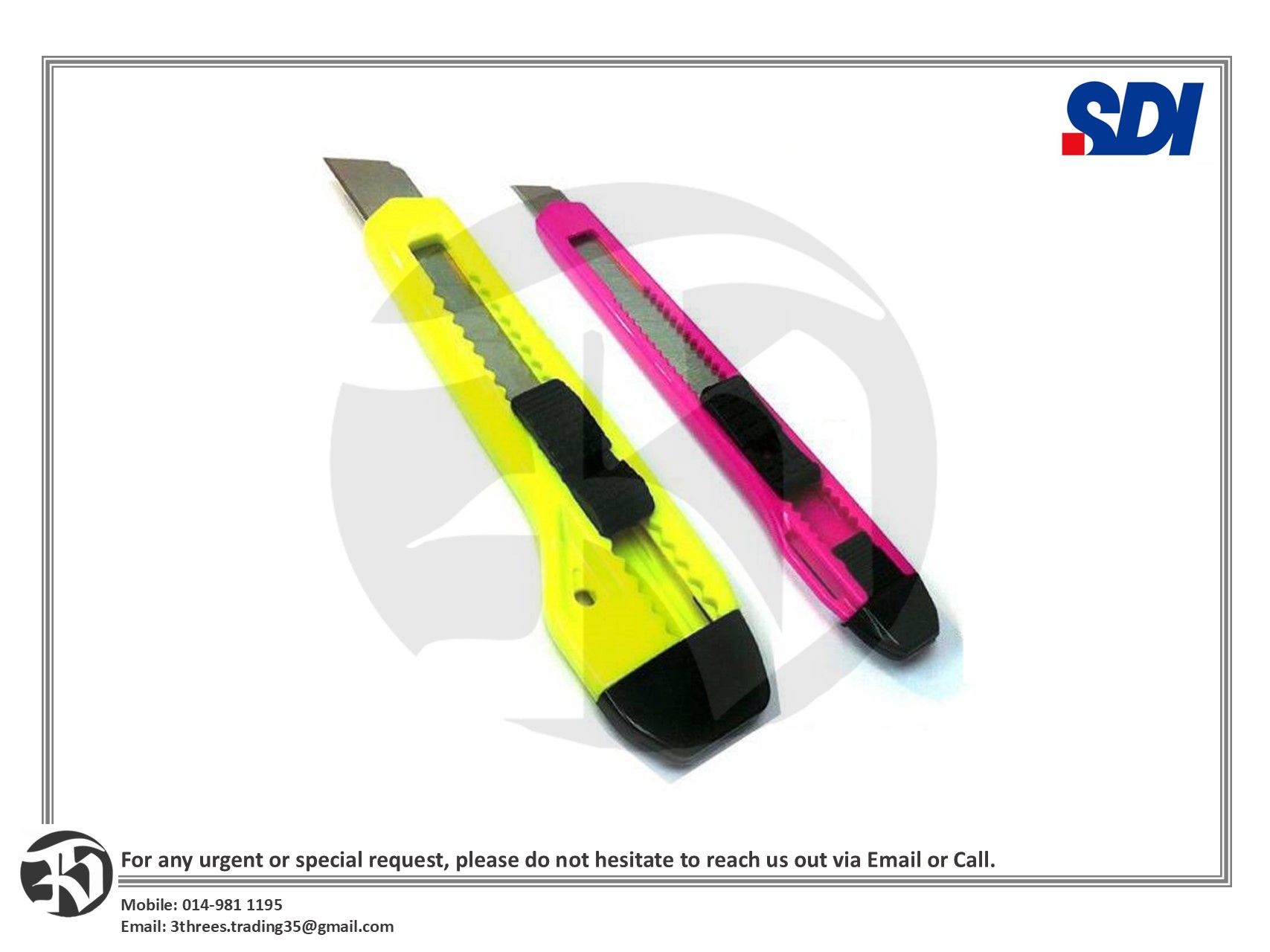 SDI Cutter Knife (Small/Big)