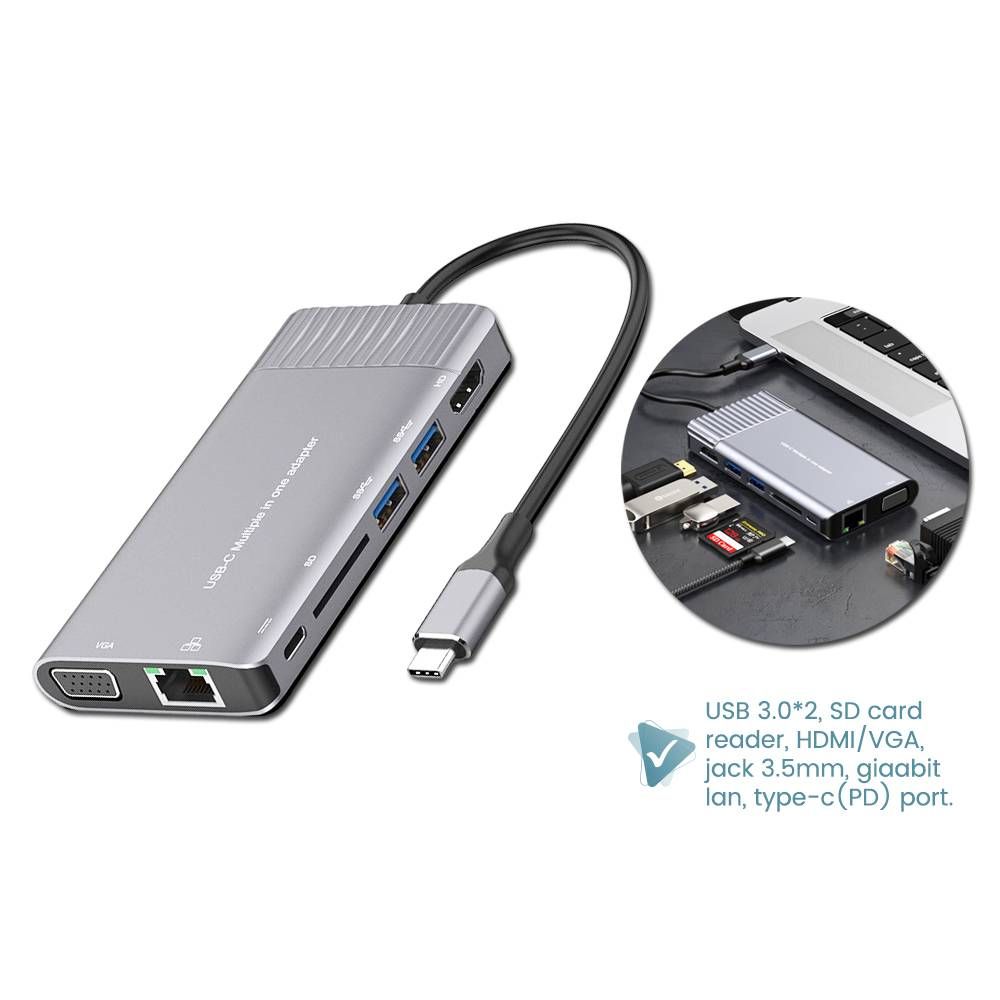 GLINK TYPE-C MULTI-FUNCTION DOCK STATION