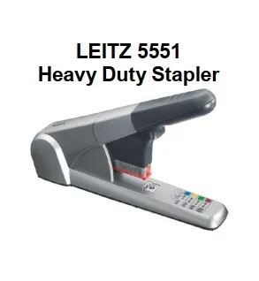Genuine Malaysia Leitz Warranty - LEITZ 5551 Heavy Duty Stapler 55510084