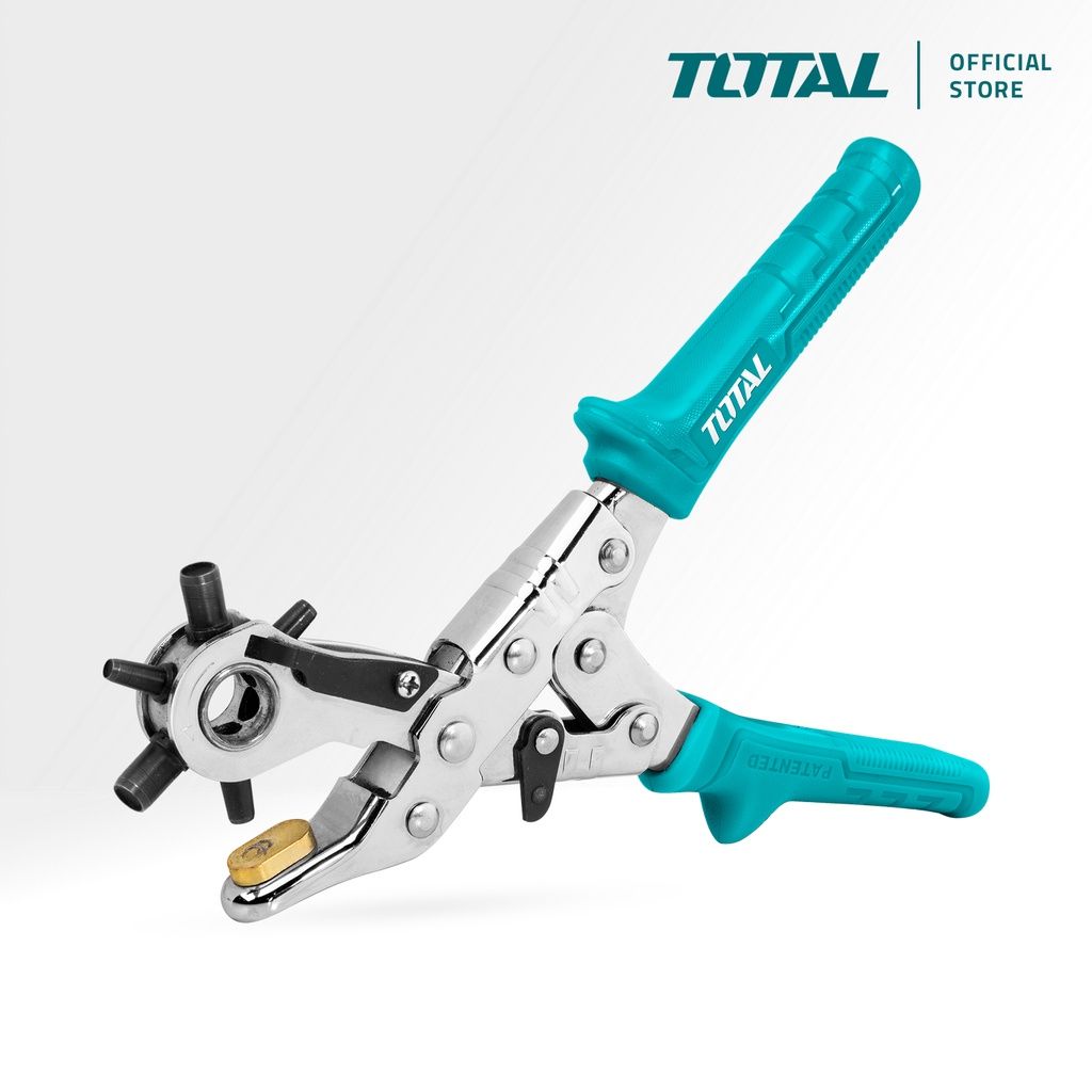 TOTAL LEATHER HOLE PUNCH WITH PVC HANDLE (2.5MM-5MM) THT33526