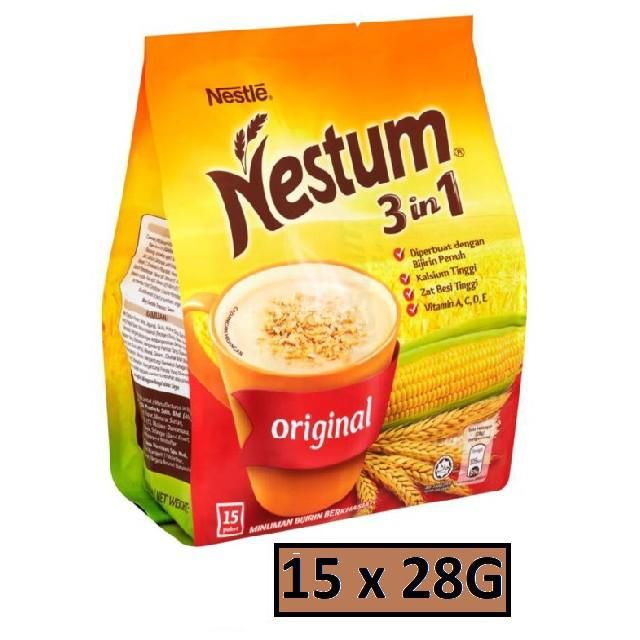 NESTLE NESTUM ORIGINAL 3 IN 1 (28GMS X 14) /Nestle /Nestum Original /Nestum Original 3 In 1