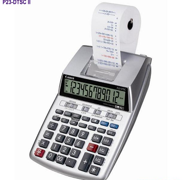 CANON PRINTING CALCULATOR - P23-DTSC II