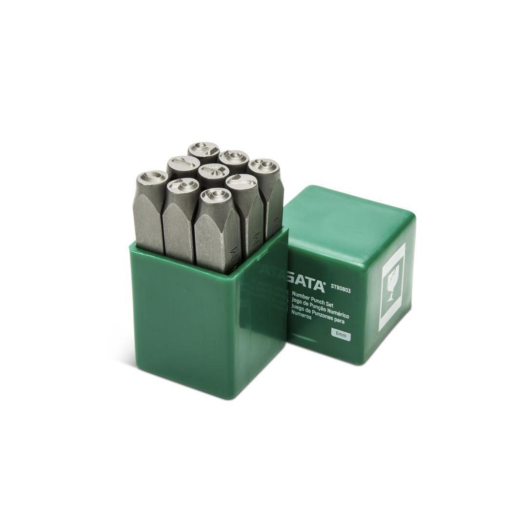 Sata 9PC NUMBER PUNCH SET 3MM