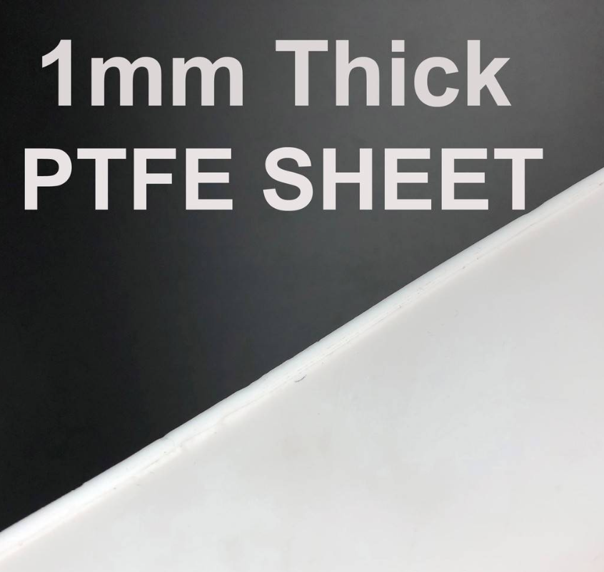 PTFE WHITE SHEET PLATE FILM THICKNESS 1MM