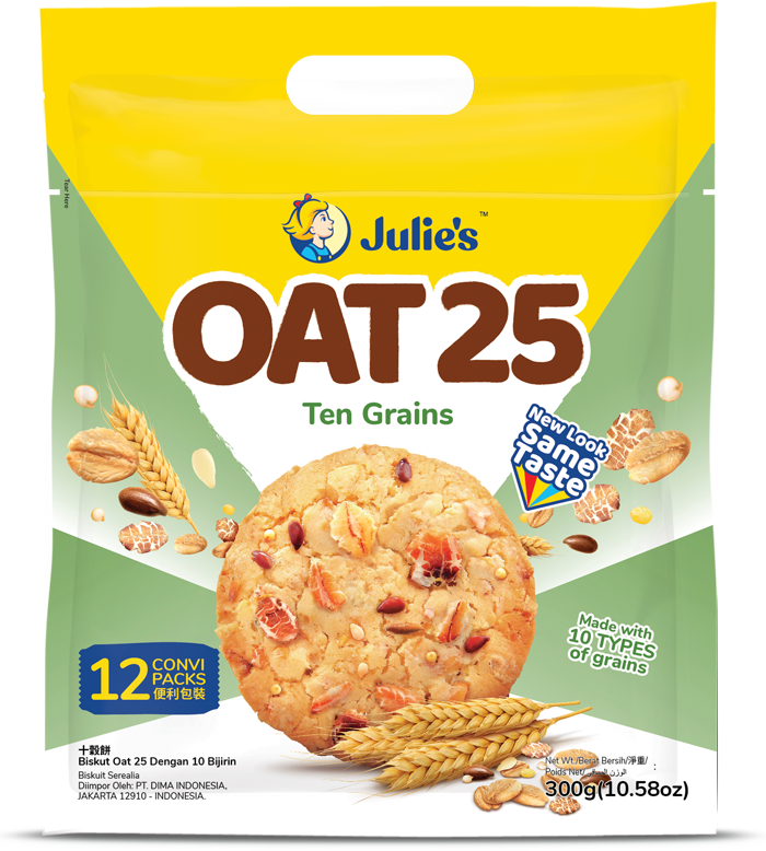 Julie’s Oat 25 Ten Grains 300g X 24 PACKS
