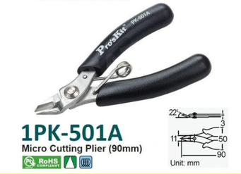 PRO’SKIT MICRO CUTTING PLIER (90MM) 1PK-501A