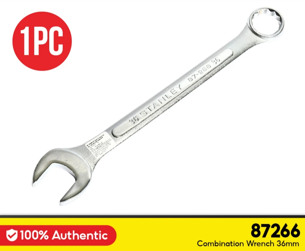 STANLEY 87266 (36MM) / 87268 (38MM) COMBINATION WRENCH
