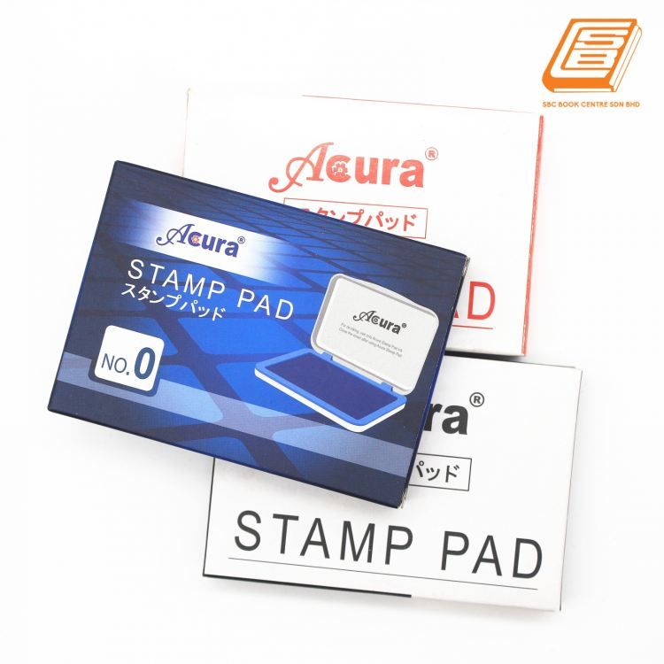 ACURA STAMP PAD RED NO. 0