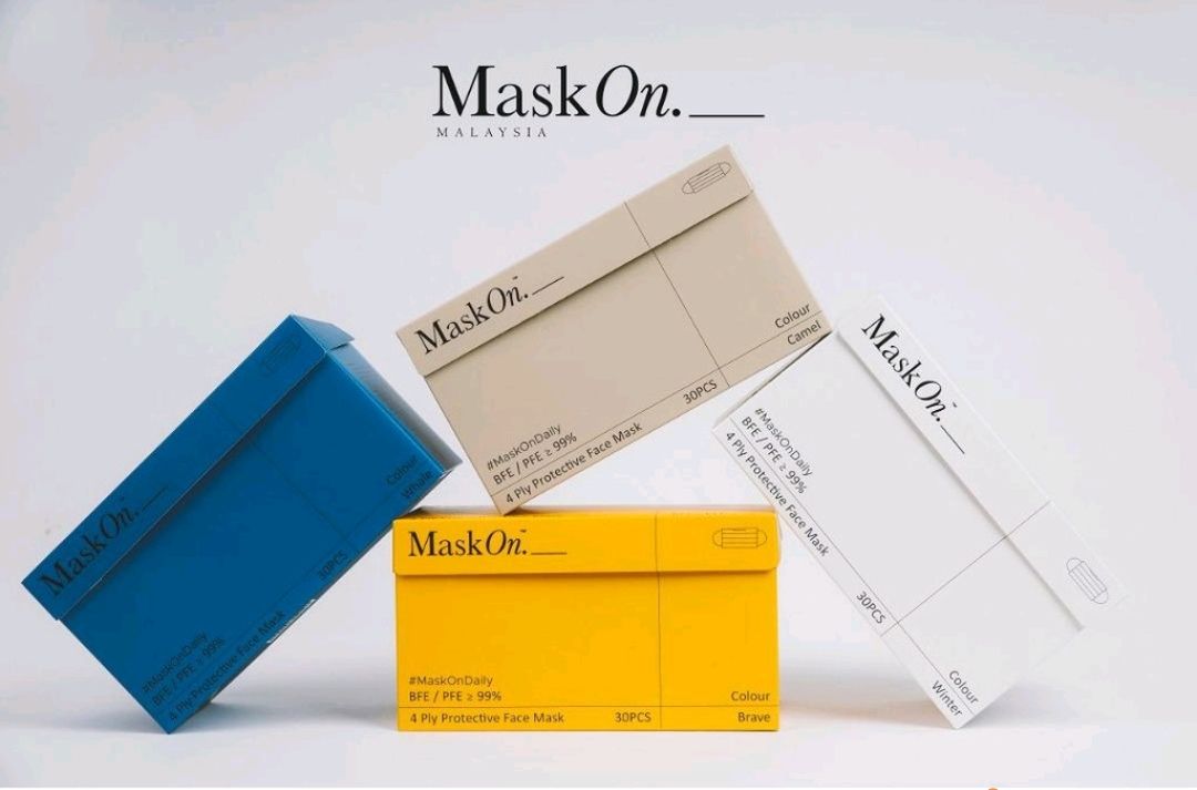 Mask On Medical face mask 4ply fantastic design
