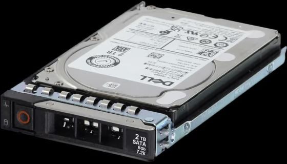 Genuine Dell Malaysia Warranty 1 Year - Original Dell Server Harddisk 400-ATJZ(STS) 2TB 7.2K RPM SATA 6Gbps 512n 2 .5in Hp HD, CK R740