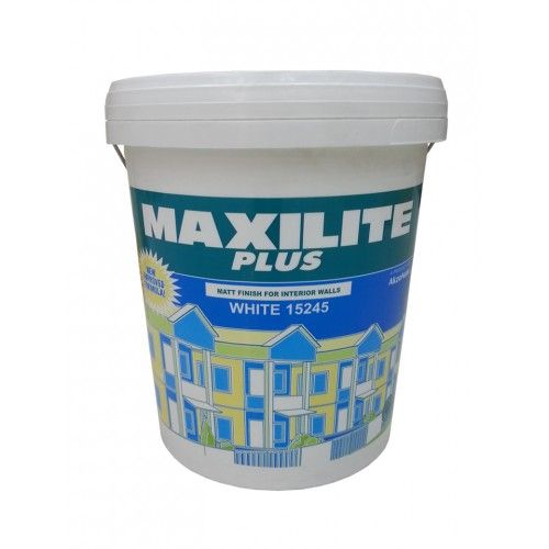 Maxilite Plus Emulsion Paint 15245 White 18L