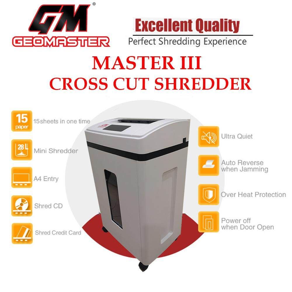 GEOMASTER MASTER III Shredder