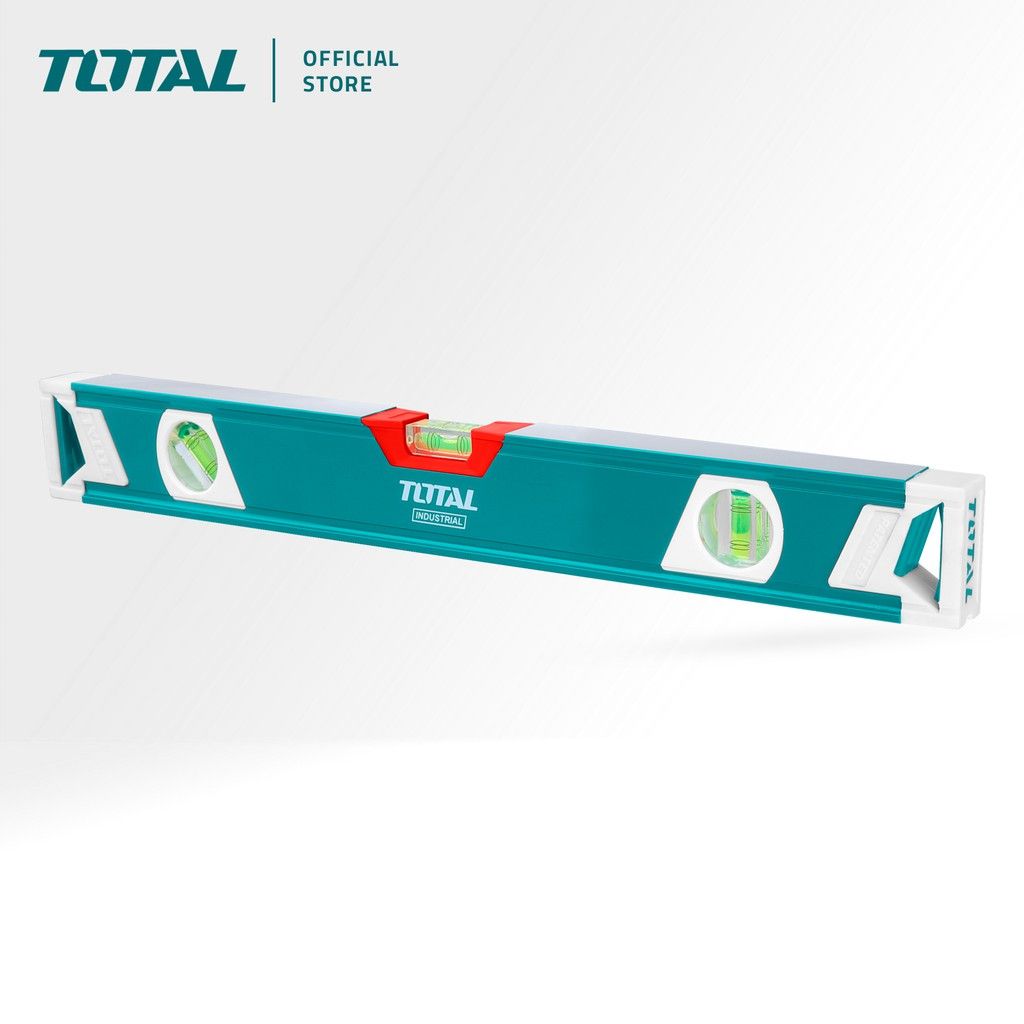 TOTAL SPIRIT LEVEL W/3 SPIRIT BUBBLE 45°/90°/180° MILLED SURFACE (40CM/60CM) TMT2406/TMT2606