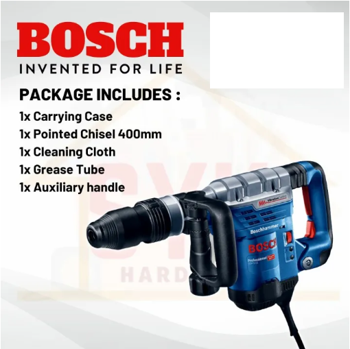 BOSCH GSH 5 CE DEMOLITION HAMMER ELECTRIC DRILL HEAVY DUTY POWER TOOLS HACKER HAMMER DRILL HAMER DRILL - 06113210L0