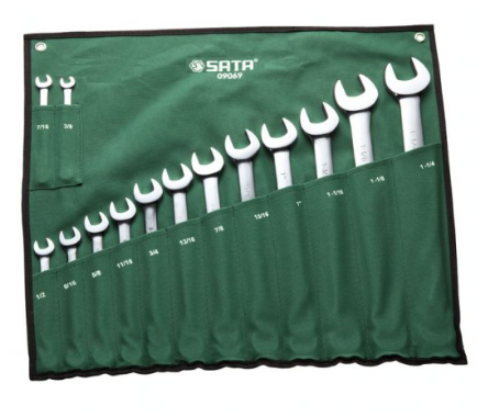 Sata 14PC COMBINATION WRENCH SET (S.A.E.)
