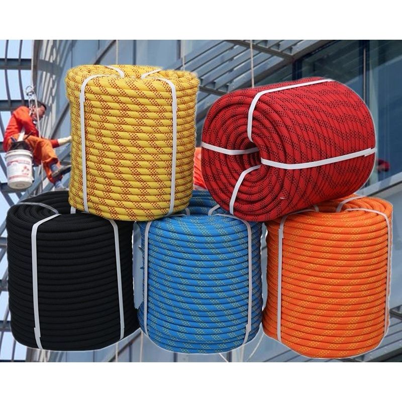 Climbing Abseiling Static Rope - sizes 12mm 100 meter