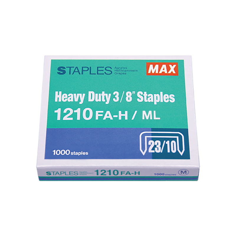 MAX STAPLES HEAVY DUTY 1210FAH (23/10)