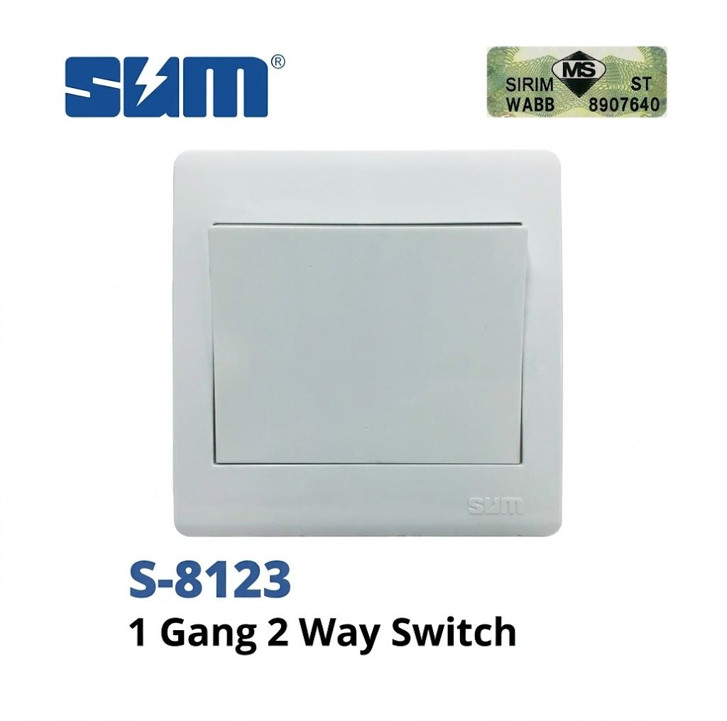 SE SETIA ELECTRIC S8123 SUM 1 GANG 2WAY SWITCH