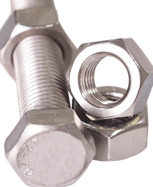 Others 316L stainless steel A4-70 external hex bolt and nut set, extended screw collection m12'85 5sets