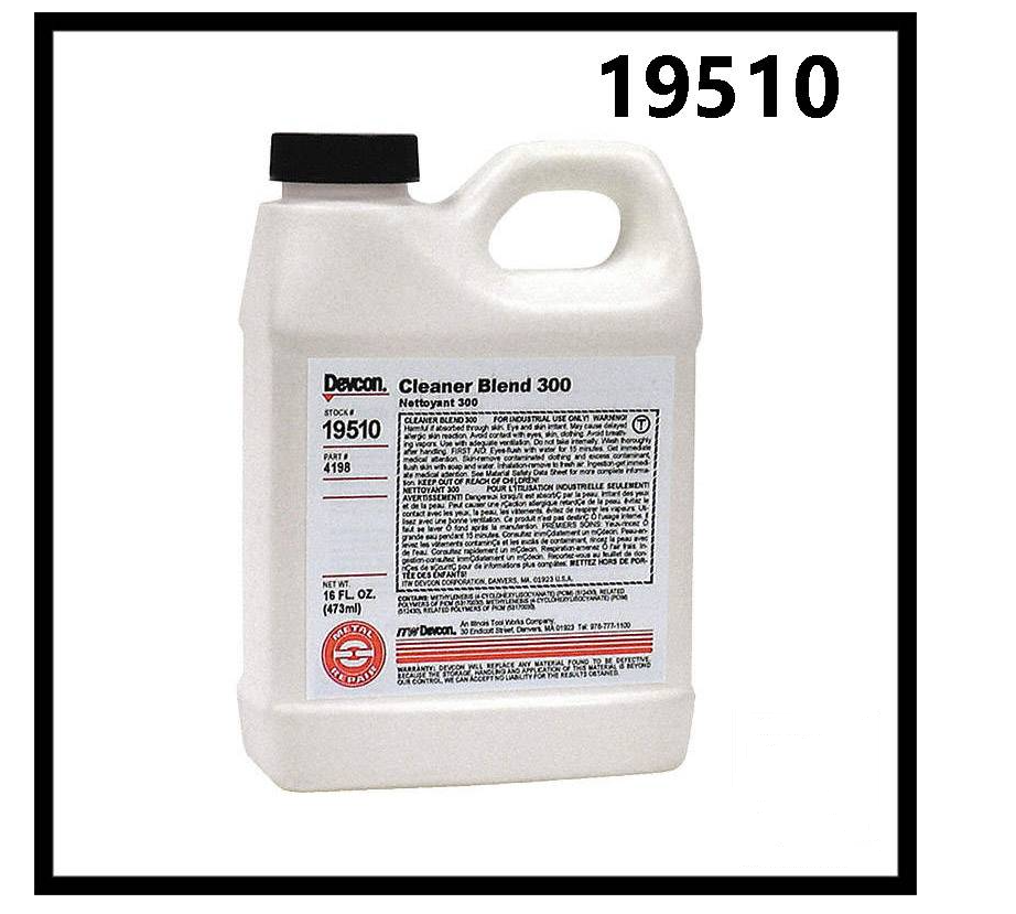 ? DEVCON 19510 CLEANER BLEND 300 CLEANER DEGREASER AGENT 1PT