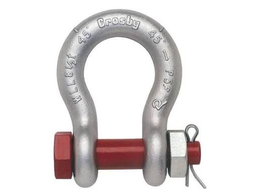 Others *Crosby SHACKLE,ANCHOR,BOLT,STL,5/8in,3.25t c/w certificate of conformance