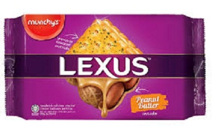 Munchy's Lexus Peanut Butter Sandwich Cracker 190g
