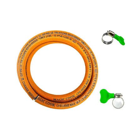 SE SETIA ELECTRIC GAS PAIP - PACK (1.5M)+ GAS CLIP (2PCS)