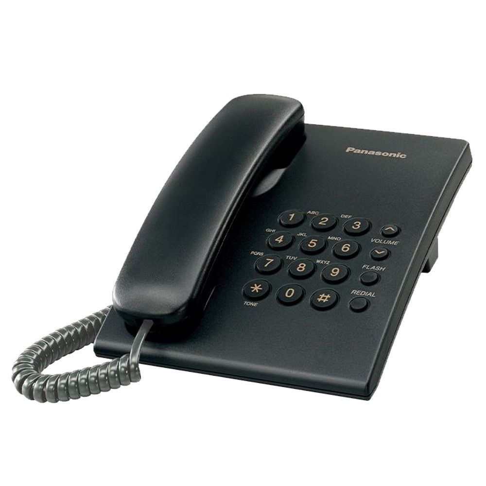 Genuine Malaysia Panasonic Warranty - Panasonic TS500 CORDED PHONE WALL MOUNTABLE KX-TS500MLB