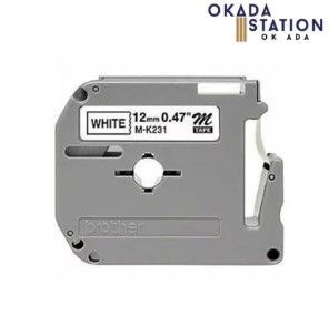 BROTHER 12mm Label tape Compatible Brother Label tape MK Tape MK231 / LABEL PRINTER / BROTHER / LABEL TAPE