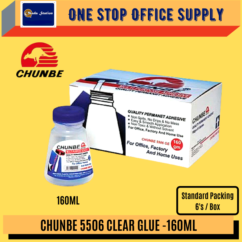 CHUNBE 5506 GE CLEAR GLUE -160ML /Chunbe /Clear Glue /Glue /Chunbe 5506 /160ML /Water Glue