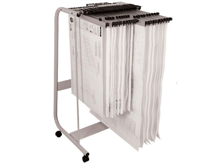 WRITEBEST PLAN HANGER STAND FRONT LOADING (PHS188 for 15 hangers) - 535L x 660W x 1365H